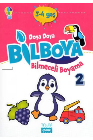  Doya Doya Bil Boya - Bilmeceli Boyama 2 - 3-4 Yaş