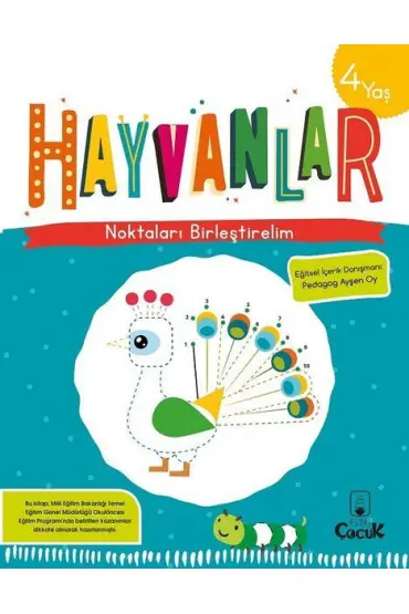  Noktaları Birleştirelim - Hayvanlar 4 Yaş