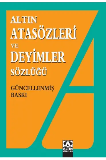  Atasözleri ve Deyimler Sözlüğü