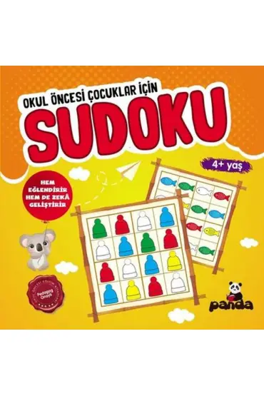  Sudoku 4+ Yaş - Okul Öncesi Çocuklar İçin