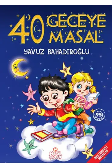  40 Geceye 40 Masal - Ciltli