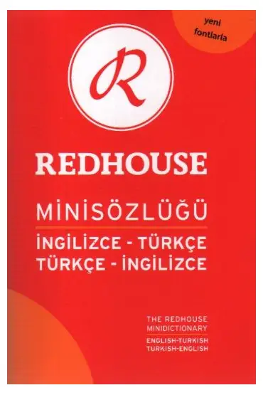  Redhouse Mini Sözlüğü İngilizce Türkçe Türkçe İngilizce (RS-006)