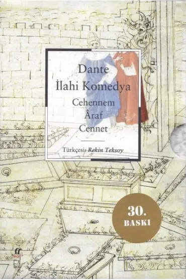  İlahi Komedya (3 Kitap Takım ve Kutulu)