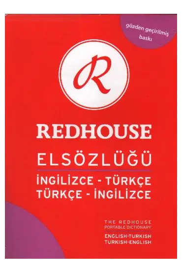  Redhouse El Sözlüğü İngilizce Türkçe Türkçe İngilizce (RS-005)