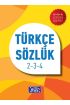  İlköğretim Türkçe Sözlük Karton Kapak 2-3-4