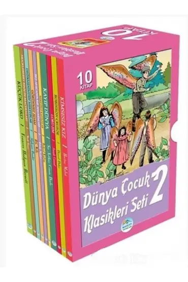  Dünya Çocuk Klasikleri Seti 2 (10 Kitap Kutulu)