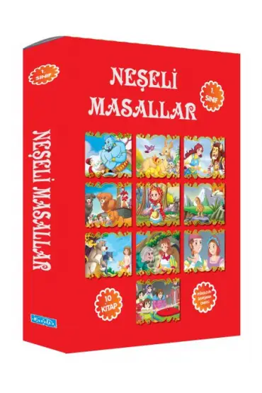  Neşeli Masallar 10 Kitap Set