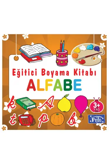  Eğitici Boyama Kitabı - Alfabe