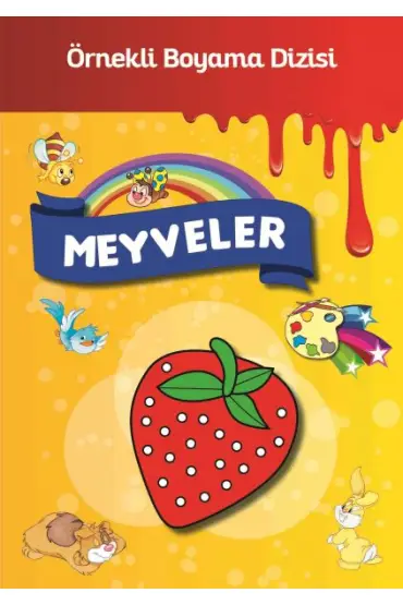  Örnekli Boyama - Meyveler