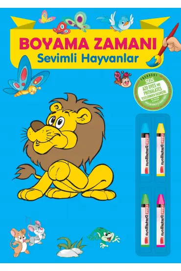  Boyama Zamanı: Sevimli Hayvanlar