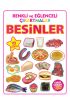  Renkli ve Eğlenceli Çıkartmalar Besinler