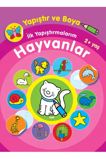  Yapıştır ve Boya İlk Yapıştırmalarım - Hayvanlar