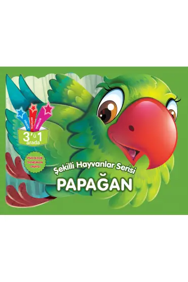  Şekilli Hayvanlar Serisi - Papağan