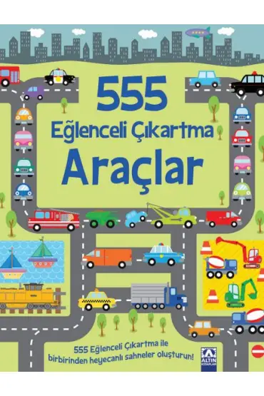  555 Eğlenceli Çıkartma - Araçlar