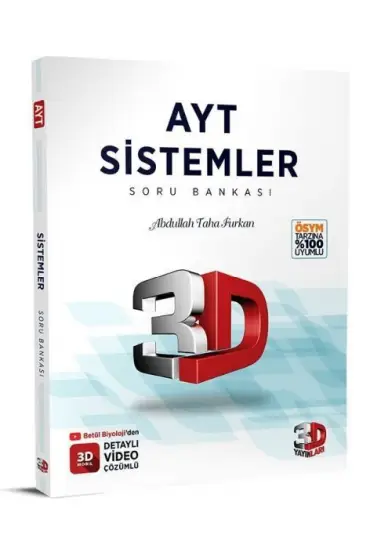  3D AYT Sistemler Soru Bankası