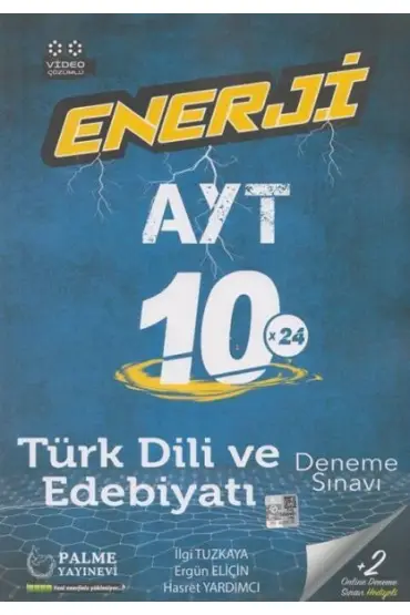  Palme AYT Türk Dili ve Edebiyatı Enerji 10x24 Deneme Sınavı