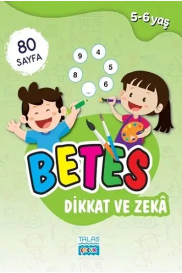  Betes Dikkat ve Zeka 5-6 Yaş