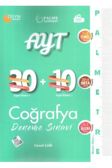  Palme 2022 AYT Coğrafya Palmetre 30+10 Deneme Sınavı Video Çözümlü