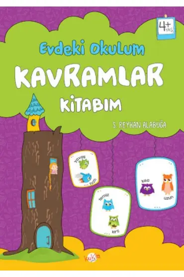  Evdeki Okulum Kavramlar Kitabım 4+Yaş