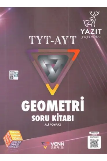  Yazıt TYT AYT Geometri Venn Serisi Soru Kitabı