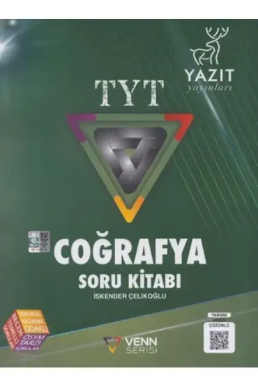  Yazıt TYT Coğrafya Venn Serisi Soru Kitabı