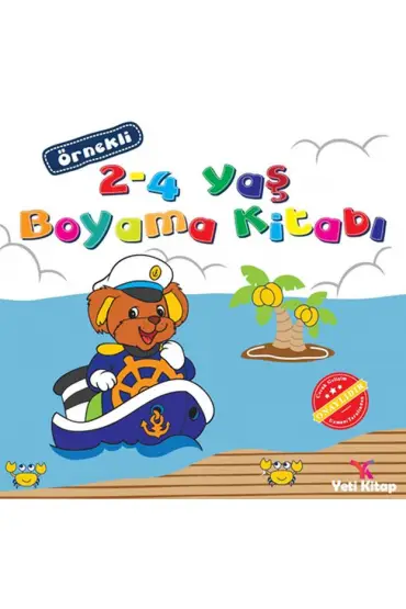  Boyama Kitabı (2-4 Yaş)