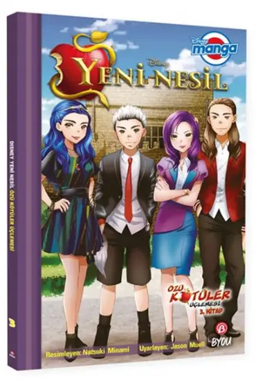  Dısney Manga Yeni Nesil Özü Kötüler Üçlemesi 3.Kitap