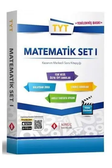  Sonuç TYT Matematik Set I Kazanım Merkezli Soru Kitapçığı (Yeni)