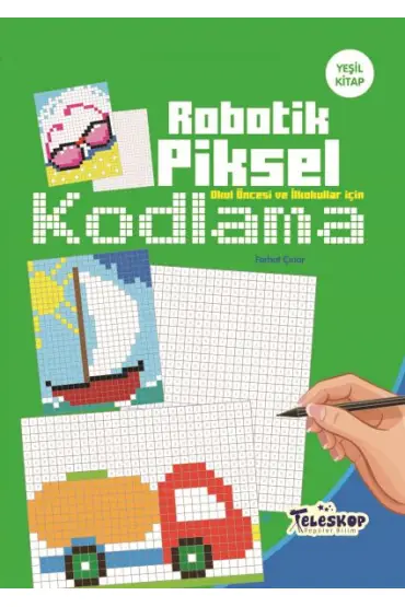  Robotik Piksel Kodlama Yeşil Kitap