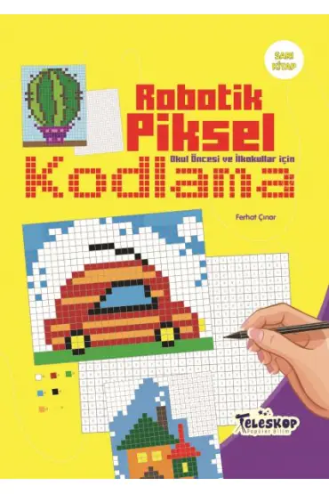  Robotik Piksel Kodlama Sarı Kitap