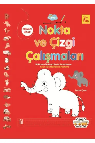  Nokta ve Çizgi Çalışmaları Kırmızı Kitap