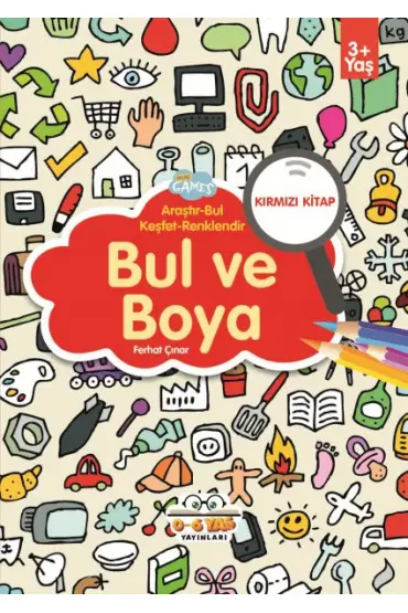  Bul ve Boya Kırmızı Kitap