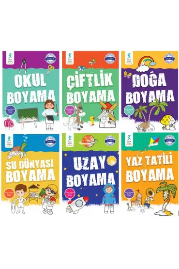  Çocuk Gelişimi Türkçe İngilizce Boyama Seti