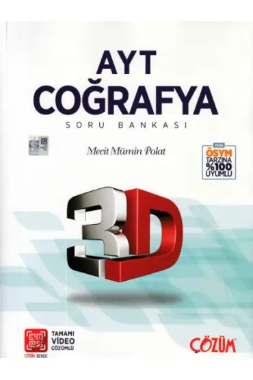  3D AYT Coğrafya Soru Bankası (Yeni)