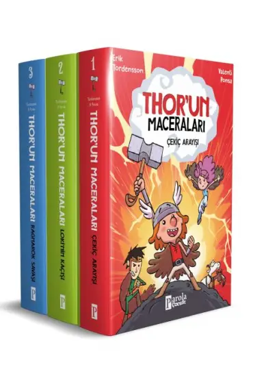  Thor'un Maceraları (3 Kitap)