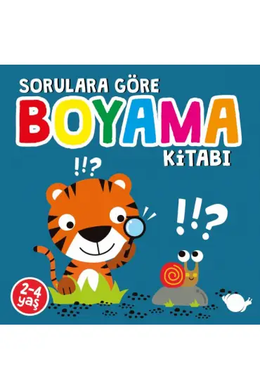  Sorulara Göre Boyama Kitabı