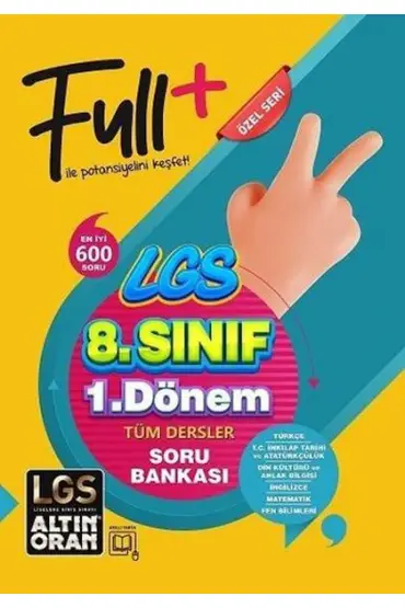  Altın Oran 8.Sınıf Lgs 1.Dönem Tüm Dersler Soru Bankası