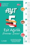  Palme Palmetre Ayt Eşit Ağırlık 5 Deneme Sınavı (12. Sınıf Birinci Dönem Konularını İçerir.)