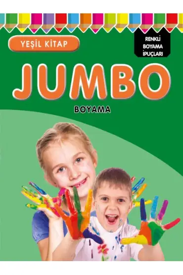  Jumbo Boyama Yeşil Kitap