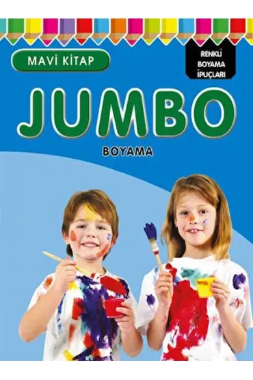  Jumbo Boyama  Mavi Kitap