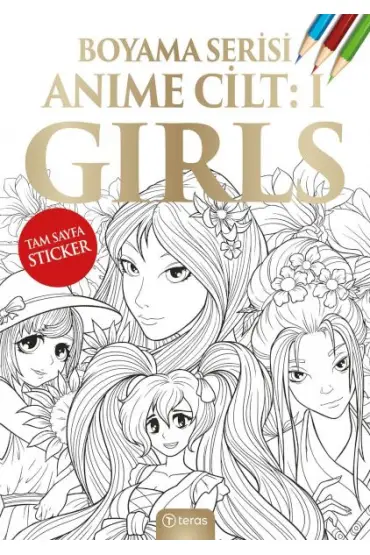  Anime Boyama Cilt I: Girls