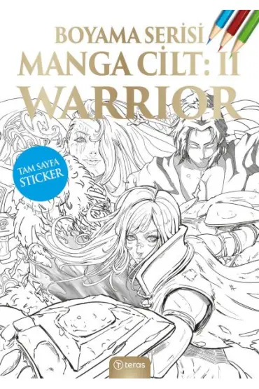  Manga Boyama Cilt II: Warrior