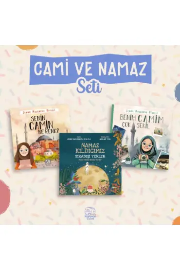  Cami ve Namaz Seti (3 Kitap)