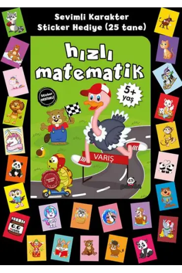  Stickerlı 5+ Yaş Hızlı Matematik