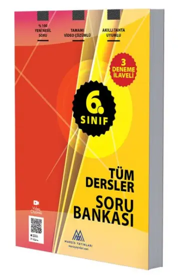  Marsis Yayınları 6 .Sınıf Tüm Dersler Soru Bankası