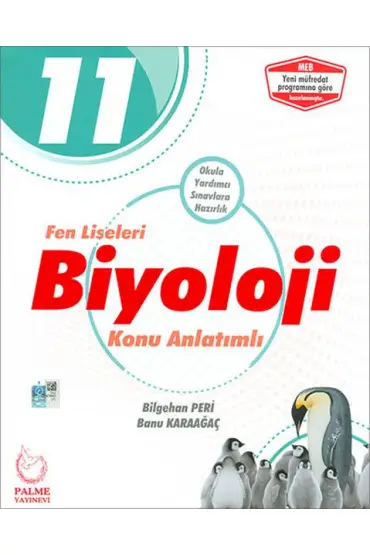  Palme 11.Sınıf Fen Liseleri Biyoloji Konu Anlatımlı (Yeni)