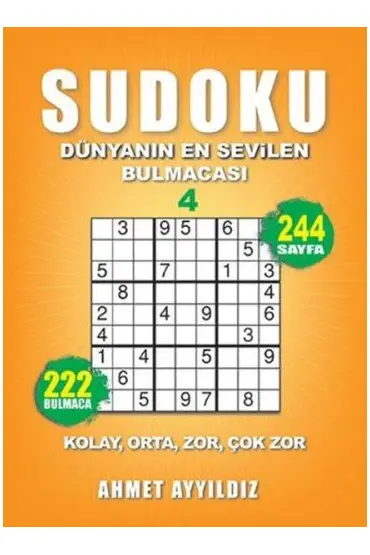  Sudoku Dünyanın En Sevilen Bulmacası 4