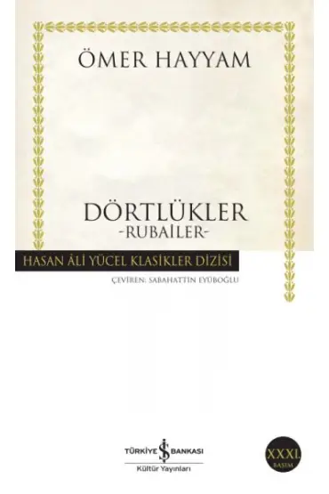  Dörtlükler Hayyam - Hasan Ali Yücel Klasikleri