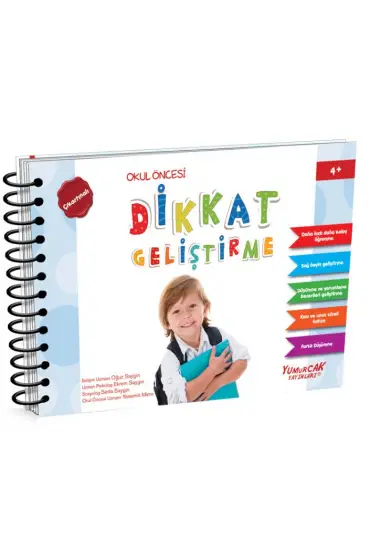  Dikkat Geliştirme 4 Yaş Kitabı