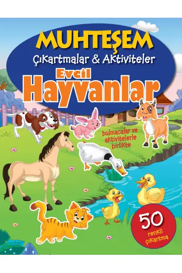  Muhteşem Çıkartmalar ve Aktiviteler - Evcil Hayvanlar